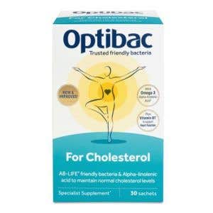Optibac For Cholesterol Probiotika při cholesterolu 30x4,5 g sáčků