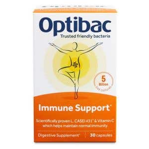 Optibac Immune Support Probiotiká pre obranný štít 30 kapsúl