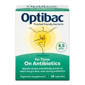 Optibac On Antibiotics Probiotika při antibiotikách 10 kapslí