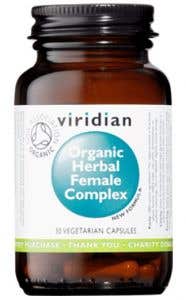 Viridian Herbal Female Complex Organic - BIO rastlinný komplex pre ženy 30 kapsúl