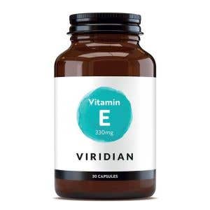 Viridian Vitamin E 330 mg 400 iu 30 kapslí
