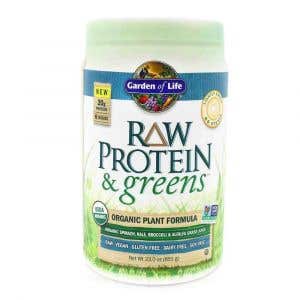 Garden of Life RAW Protein & Greens Organic - ľahko sladený 651 g