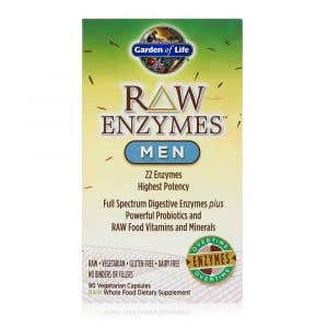 Garden of Life RAW Enzymy Men Digestive Health  - pro muže - zdravé trávení 90 kapslí