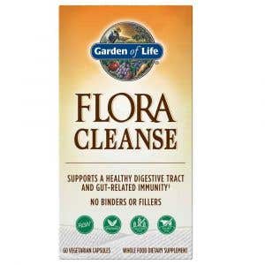 Garden of Life RAW Flora cleanse - očista tráviaceho traktu kandida 60 kapsúl