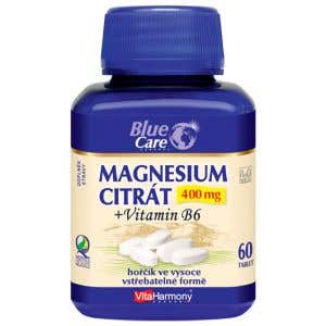 VitaHarmóny Magnesium citrát 400 mg + Vitamín B6 60 tabliet