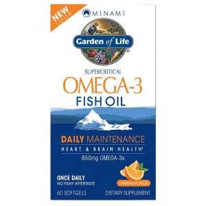Garden of Life Minami Nutrition Omega-3 EPA-DHA - pomeranč 60 tobolek