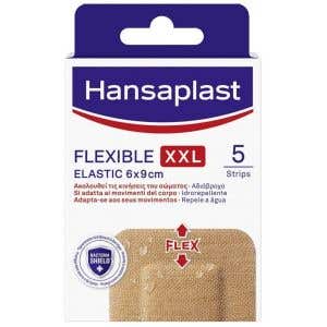 Hansaplast Flexible XXL elastická náplasť 6x9cm 5 ks
