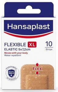 Hansaplast Flexible XL elastická náplasť 5x7, 2cm 10 ks