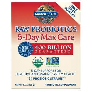 Garden of Life Raw Organic Probiotics 5-Day Max Care - 5 denní péče 75 g