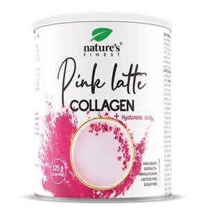 Nature’s Finest Pink Latte Collagen + Hyaluronic Acid - Latté nápoj s kolagénom 125 g