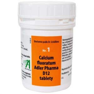 Adler Pharma Schüsslerovy soli – Nr. 1 Calcium fluoratum D12 1000 tablet
