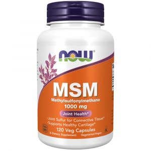 Now MSM Methylsulfonylmetán 1000 mg 120 rastlinných kapsúl