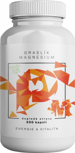 BrainMax Draslík Magnesium - Draslík citrát + Hořčík Malát 200 rostlinných kapslí