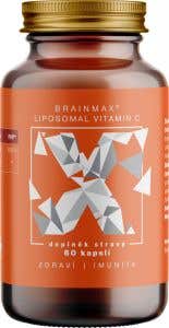 BrainMax Liposomal Vitamin C Upgrade - Lipozomální Vitamín C 500 mg 60 rostlinných kapslí