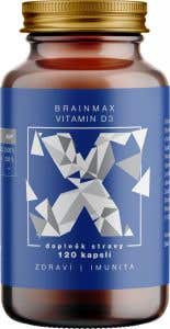 BrainMax Vitamín D3 5000 IU 120 rastlinných kapsúl