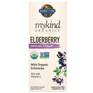 Garden of Life Mykind Organics Elderberry Syrup - Bazinka 195 ml