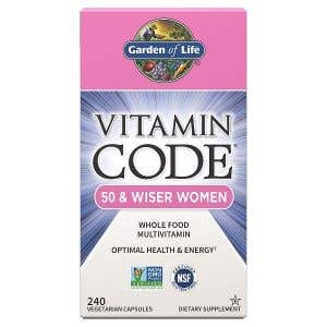 Garden of Life Vitamin Code RAW - pro ženy po padesátce 120 kapslí