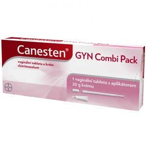 Canesten gyn combi pack 1 vaginálna tableta + krém