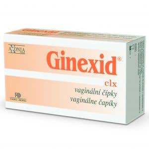 Ginexid Vaginálne čapíky 10x2g