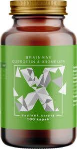 BrainMax Quercetin & Bromelain Kvercetin a Bromelain 100 rostlinných kapslí