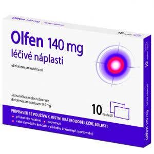 Olfen 140 mg léčivé náplasti 10 ks