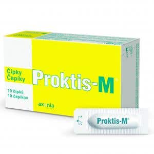 Proktis-M Rektálne čapíky 10x2g