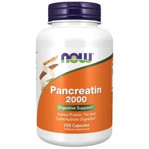 Now Pancreatin 10X 200 mg 250 kapslí