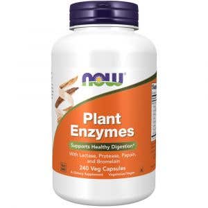 Now Plant Enzymes rastlinné enzýmy 240 rastlinných kapsúl