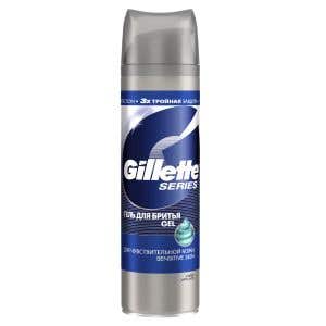 Gillette Series Sensitive gel na holení 200ml