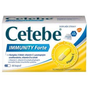 Cetebe immunity forte 60 kapslí