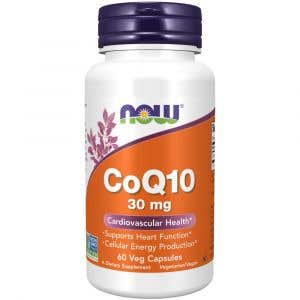 Now CoQ10 - koenzým Q10 30 mg 60 rastlinných kapsúl