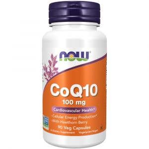Now CoQ10 koenzým Q10 + Hawthorn Berry – hloh 100 mg 90 rastlinných kapsúl