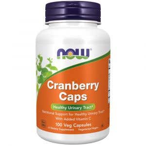 Now Cranberry Caps Brusnica 700 mg 100 rastlinných kapsúl