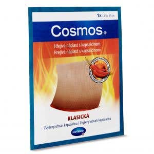 Cosmos Hřejivá náplast klasická s kapsaicinem 12,5 x 15 cm