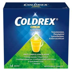 Coldrex horký nápoj citrón 14 ks