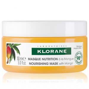 Klorane Maska s mangovým máslem výživa pro suché vlasy 150 ml