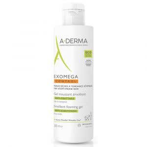 A-Derma Exomega Control Zvláčňující pěnivý gel pro suchou kůži se sklonem k atopii 500 ml
