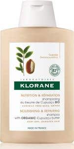 Klorane Šampon s BIO máslem cupuaçu 200 ml - vyživující a obnovující pro velmi suché, poškozené a lámavé vlasy