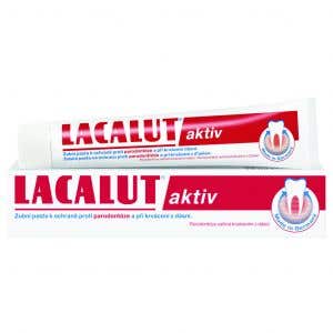 Lacalut Aktiv zubní pasta při parodontóze 75 ml