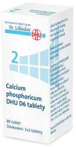 DHU Schüsslerove soli - Calcium phosphoricum D6 80 tabliet