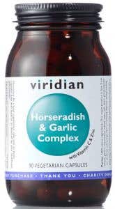 Viridian Horseradish & Garlic Complex - Křen a česnek 90 kapslí