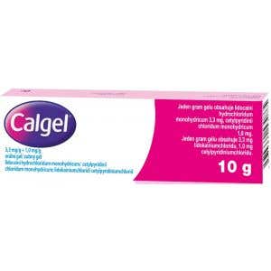 Calgel 3.3mg/g+1mg/g orální gel 10 g