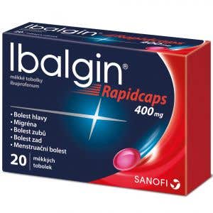 Sanofi Ibalgin Rapidcaps 400mg 20 tablet