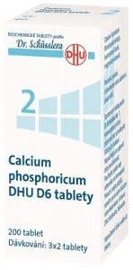 DHU Schüsslerovy soli - Calcium phosphoricum D6 200 tablet