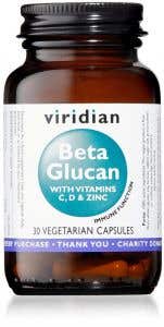 Viridian Beta Glukan 30 kapslí