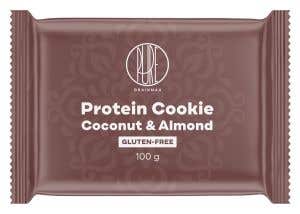 BrainMax Pure Protein Cookie - Proteinová sušenka s kokosem a mandlemi 100 g
