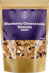 BrainMax Pure Granola Blueberry Cheesecake - Borůvky a bílá čokoláda 400 g