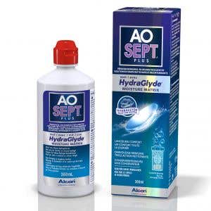 Alcon Aosept Plus HydraGlyde roztok na kontaktní čočky 360ml