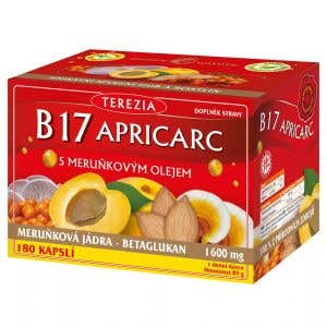Terezia B17 Apricarc s marhuľovým olejom 150 + 30 kapsúl