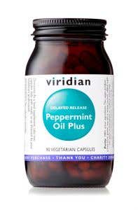 Viridian Peppermint Oil Plus - Olej z mätových listov 570 mg 90 kapsúl